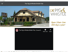 Tablet Screenshot of pigandwhistlecocoabeach.com